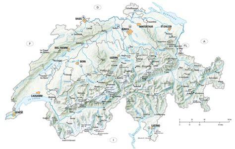 Mappa delle principali località sciistiche in Svizzera con indicazione delle date di apertura