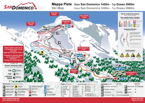 Immagine panoramica delle piste di San Domenico Varzo