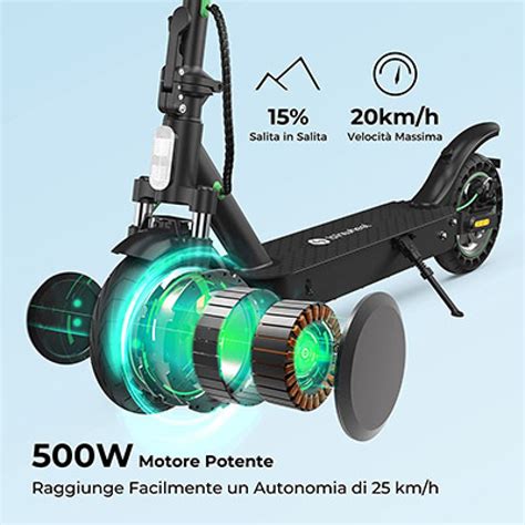 Dashboard di un monopattino elettrico mostrando velocità e livello batteria