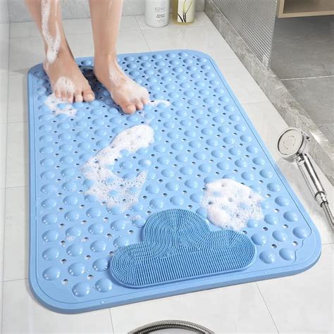 Esempio di tappetino da bagno con texture antiscivolo