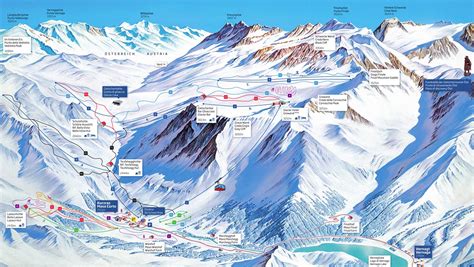 Mappa schematica dell'itinerario scialpinistico segnalato da Maso Corto alla Grawand.
