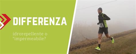 Illustrazione che mostra la differenza tra idrorepellenza e impermeabilità