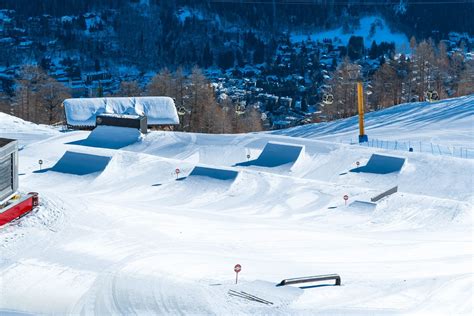 Infrastrutture dello Snow Park di Courmayeur