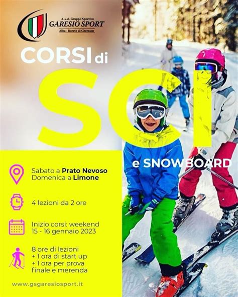 Illustrazione che mostra diverse categorie di sci e snowboard disponibili per il noleggio, con il logo Rossignol.