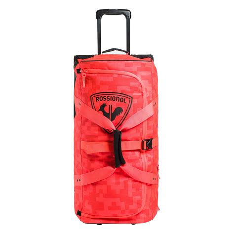 Foto della borsa da sci Rossignol Hero Explorer Bag, che ne evidenzia la grande capacità e il design robusto.