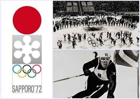 Vista panoramica di Sapporo durante le Olimpiadi Invernali 1972