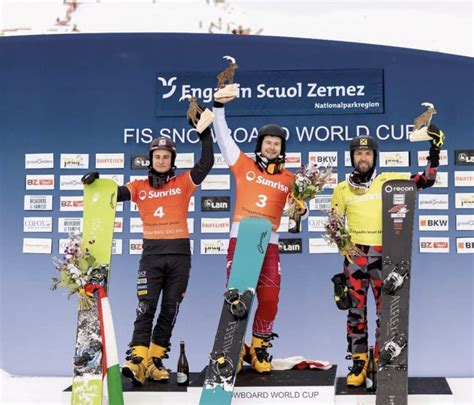 Podio di Coppa del Mondo con Mirko Felicetti e Maurizio Bormolini