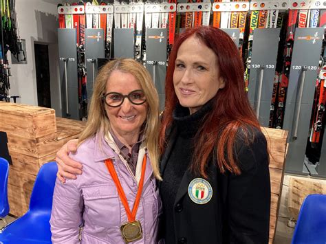 Foto d'archivio di Paoletta Magoni durante una competizione