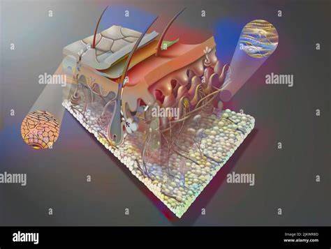 Illustrazione che mostra la struttura a tre strati della scarpetta 3DWrap