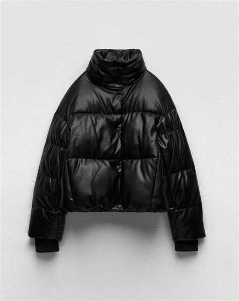 Piumino Zara con protezione da acqua e vento