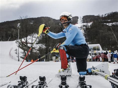 Tobias Kastlunger festeggia il suo piazzamento dopo la seconda manche