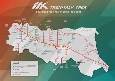 Mappa della linea ferroviaria Trenitalia-Tper R - Modena → Sassuolo Terminal