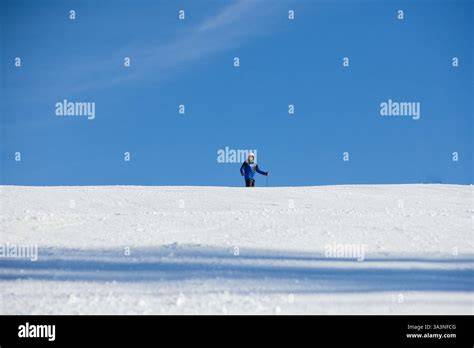 Panorama alpino con cime rocciose innevate e cielo azzurro