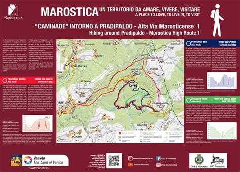 Mappa dell'itinerario escursionistico