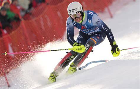 schema del tracciato di gara di slalom di Coppa del Mondo