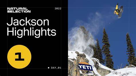 Schema del percorso di gara del Natural Selection Tour a Jackson Hole