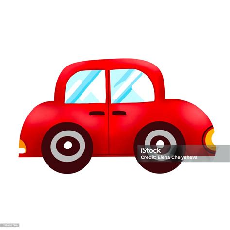 Illustrazione stilizzata di un'auto con decorazioni anime tipiche dello stile itasha.