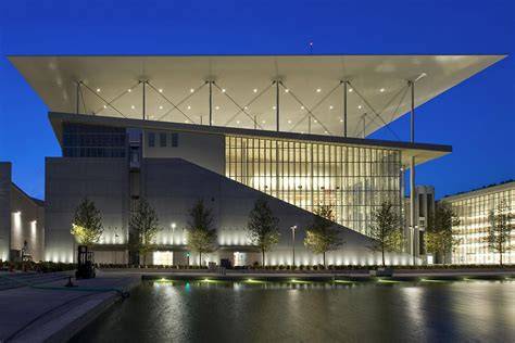 Installazione luminosa al Centro Culturale della Fondazione Stavros Niarchos