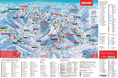 Mappa stradale che indica Kitzbühel e i principali collegamenti