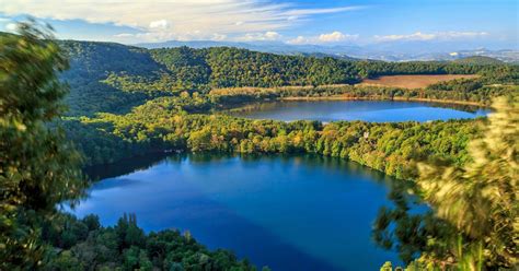 Schema dell'itinerario di sci-alpinismo con i canali e i laghi da attraversare