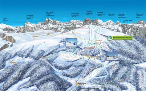 famiglia che scia su una pista innevata al Corno del Renon