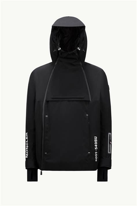 Giacca da sci Moncler Montgetech con cappuccio e dettagli tecnici