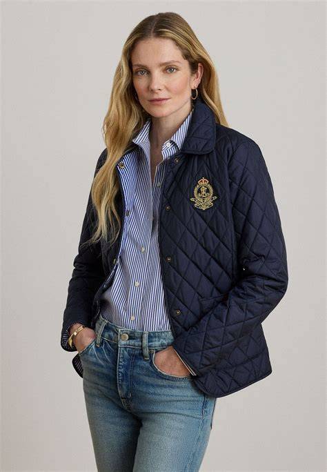 Dettaglio del motivo trapuntato sulla giacca Phenix Diamond Quilted Jacket