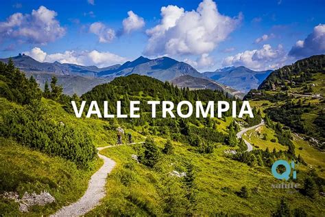 Panorama invernale della Valle Trompia al tramonto