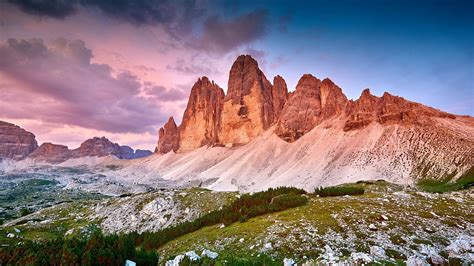 Vista panoramica del Piz Palù con le sue tre cime e i ghiacciai circostanti