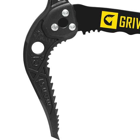 Grivel X-Monster in azione su una parete di ghiaccio