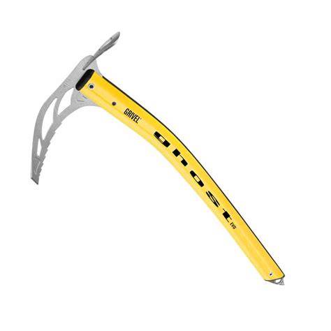Dettaglio dell'impugnatura G-Bone della piccozza Grivel Ghost.
