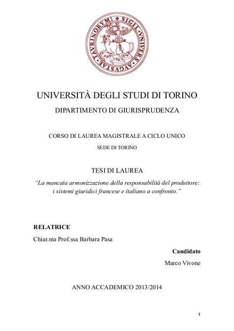 Copertina di un volume miscellaneo di tesi universitarie