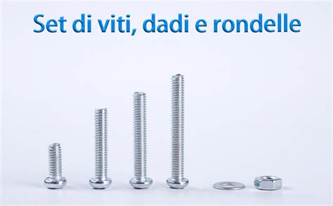 Schema che illustra il sistema di viti e rondelle negli attacchi Union Contact e le aree di potenziale allentamento