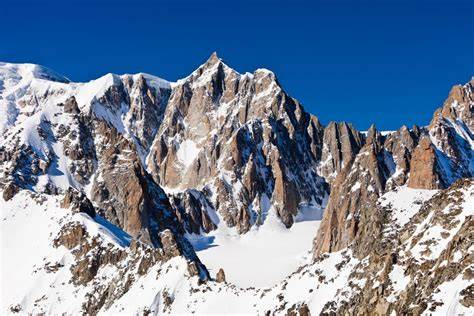 Panoramica delle montagne dell'Abruzzo con cime innevate, adatta per un'introduzione visiva allo sci alpinismo.