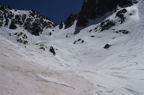 mappa del percorso di sci alpinismo a Maladecia