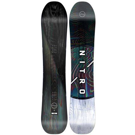 Infografica che confronta i diversi modelli di snowboard Nitro