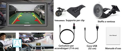 Schema di un navigatore GPS con i suoi componenti principali (schermo, pulsanti, antenna)