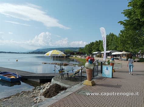 Suggestivo scorcio del lago di Viverone con sede L.S.N.