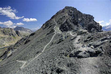 mappa topografica della regione del Piz Lunghin e Piz Grevasalvas