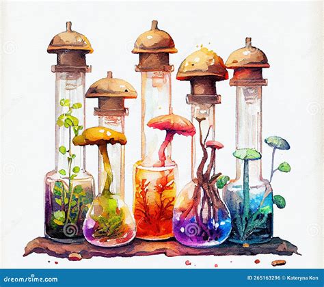 Illustrazione storica di coltivazione di funghi in caverna