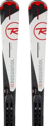 Grafica del Rossignol Pursuit 100 con dettagli sulla sciancratura e il design.