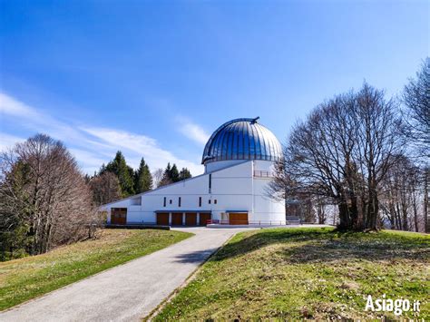 Immagine dell'Osservatorio Astronomico di Cima Ekar con il suo telescopio