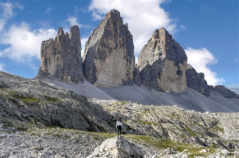 Panoramica delle Tre Cime di Lavaredo, contesto in cui si sono verificati alcuni incidenti
