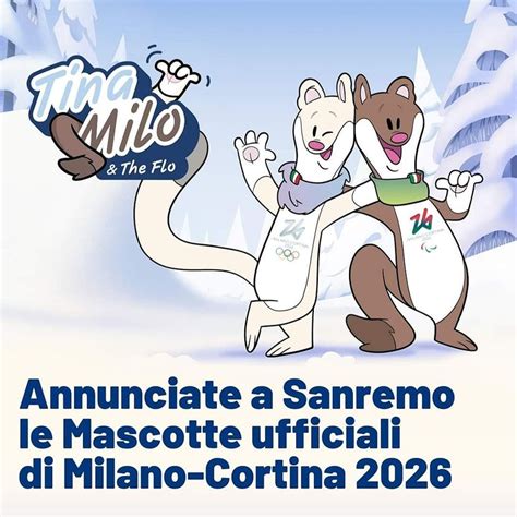 Mascotte delle Olimpiadi Invernali Milano-Cortina 2026