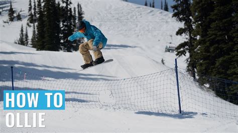 Collage di immagini che illustrano diversi trick di snowboard (Ollie, Grab, Spin).