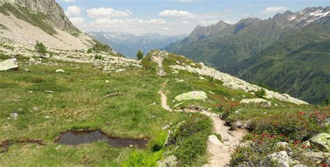 Mappa schematica dell'itinerario dell'escursione in Val Bedretto