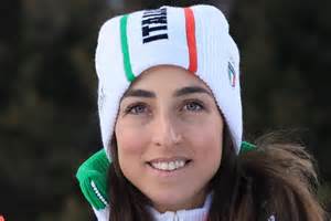 Foto di Lisa Vittozzi in azione durante una competizione