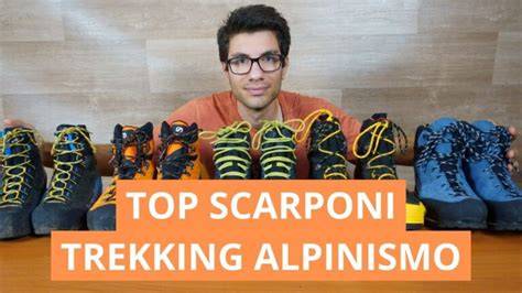Schema che illustra le diverse categorie di scarponi da montagna (es. Categoria A, B, C, D) secondo il sistema Meindl