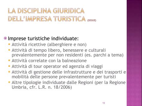 Illustrazione delle diverse attività turistiche e ricettive gestite dalla cooperativa