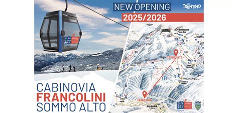 Famiglia felice che scia sulle piste dell'Alpe Cimbra